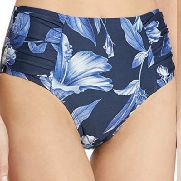 La Blanca Other - LA BLANCA | Navy Blue Floral Bikini. Sz. 6